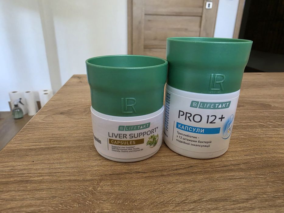 LR pro 12 + probiotyki + liver support