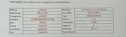 Citroën C4 Cactus 1.2 VTi Shine 2017 82cv