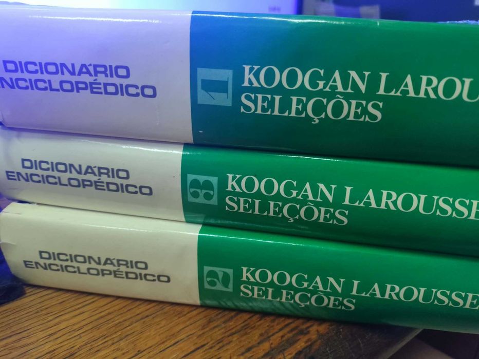 Dicionário Enciclopédico Koogan Larousse Seleções [3 Volumes]