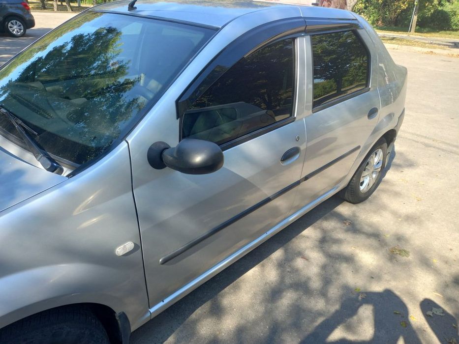 Dacia Logan I 2008-2012 рр. Вітровики (4 шт., Sunplex Sport)