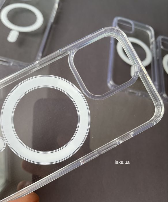 Чохол MagSafe Clear Case прозорий акриловий кейс айфон iPhone 14 Pro