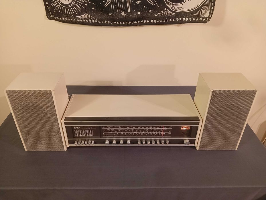 Amplituner SABA Meersburg Stereo G z kolumienkami