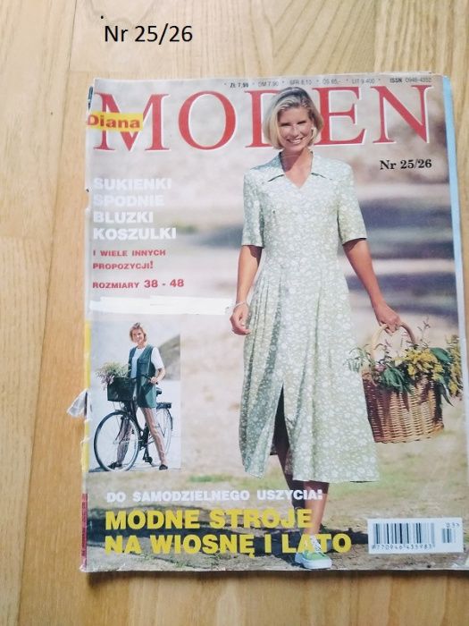 Wykroje czasopisma Modem z wykrojami !