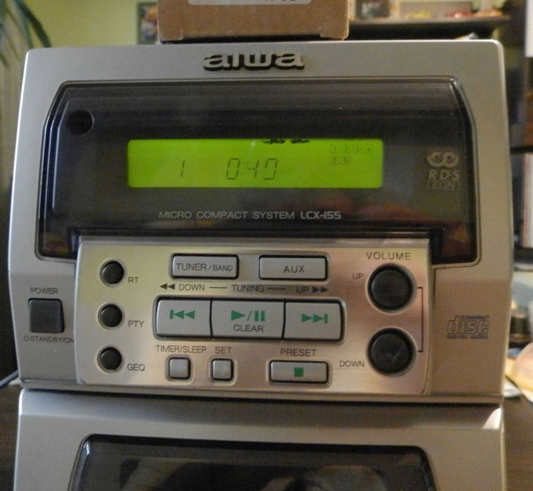 Wieża AIWA nowy laser