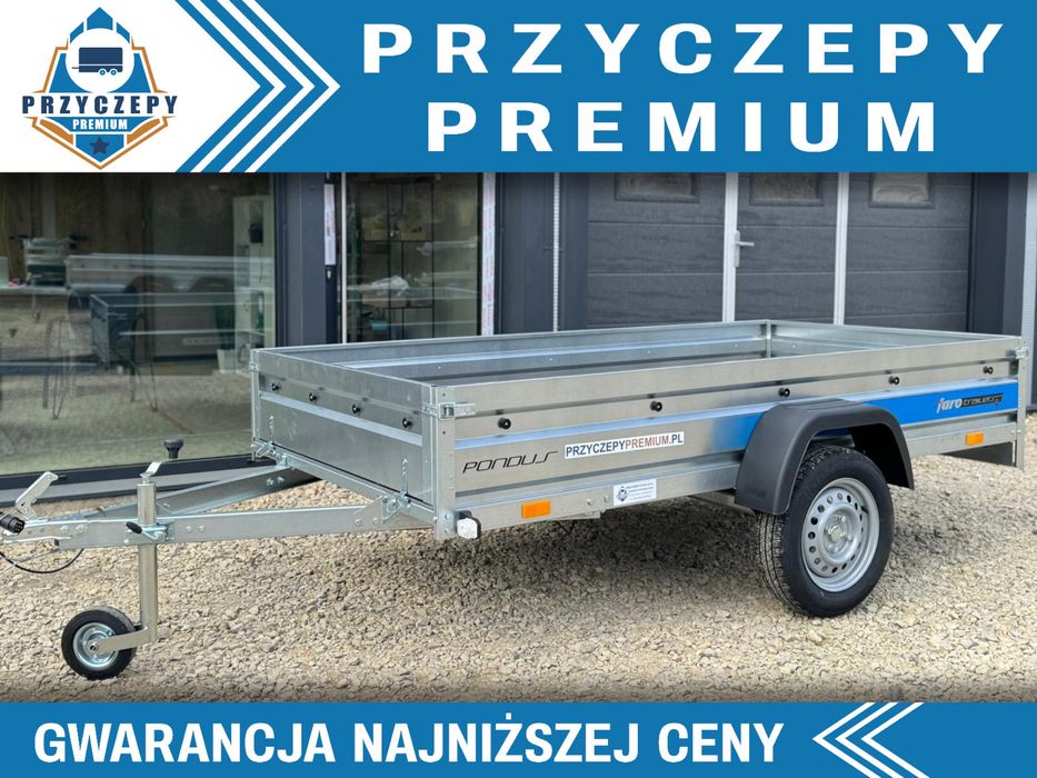 Przyczepa FARO Pondus 263x130 Polski Producent Plyty OSB Kartongips