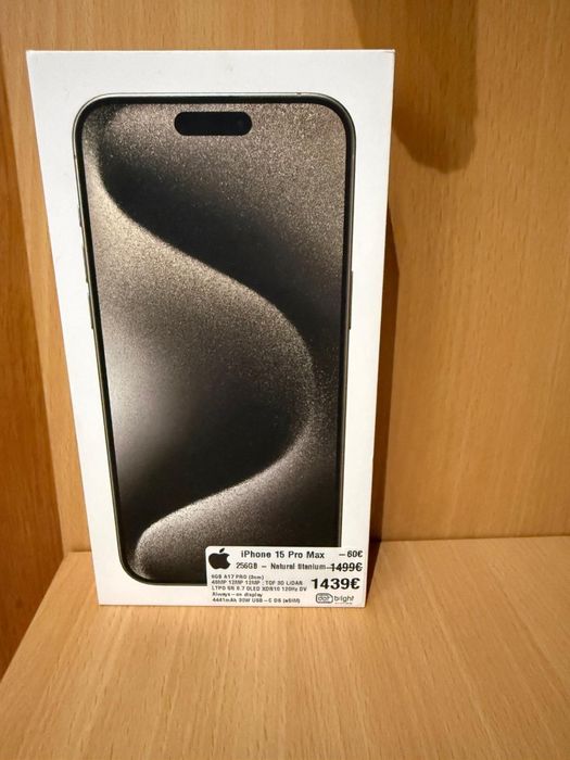 Iphone 15 Pro Max 256gB