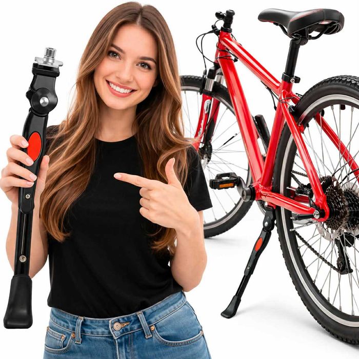 NOWA stopka rowerowa regulowana – stabilny postój + ochrona roweru