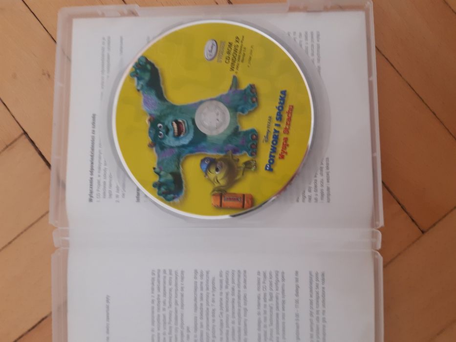 Gra komputerowa Potwory i Spółka Wyspa strachu