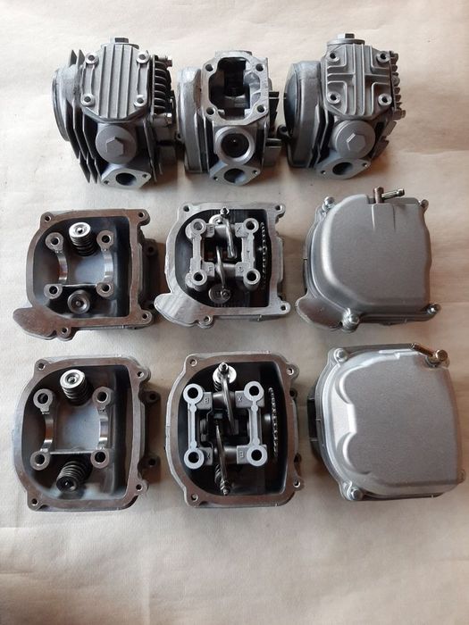 Головка цилиндра на скутер 4т 80 150куб и мопеды Альфа Дельта Актив.