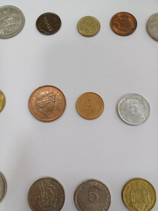 Lote 7 / Conjunto 7 de 30 Moedas Diferentes