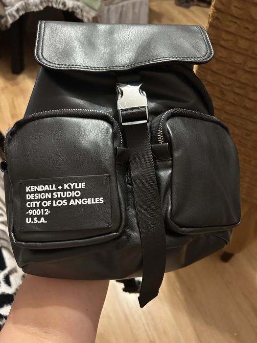 Kendall+Kylie plecak czarny eko skora