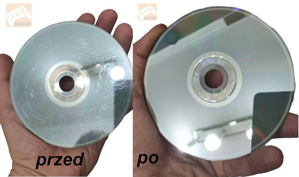 Regeneracja płyt gier CD DVD Blu-ray Playstation Xbox Nintendo PC