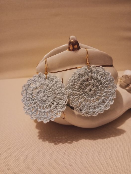 Brincos de crochê Por Encomenda ou Pronta Entrega!