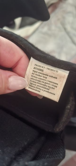 Bota ortopedica tamnho S