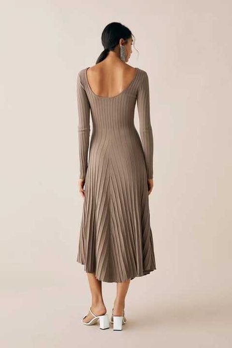 LUX, ZARA. LIMITED, Dzianinowa sukienka , Wiskoza, S/36