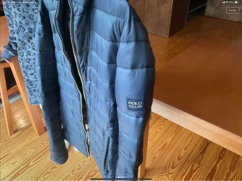 Blusao Polo Ralph Lauren Azul . Bom estado