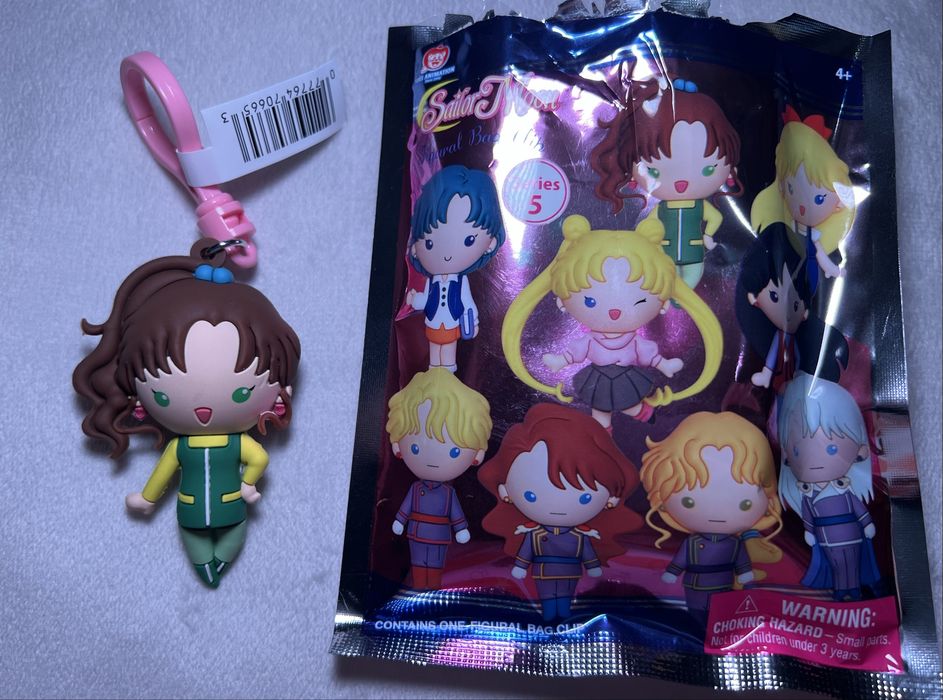 Figurka breloczek Makoto Kino Sailor Moon 3D Foam Bag Clip, series 5