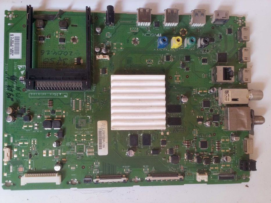 основна плата (Main Board) Philips QFU1.2, QFU2.1 от телевизора PFL6678