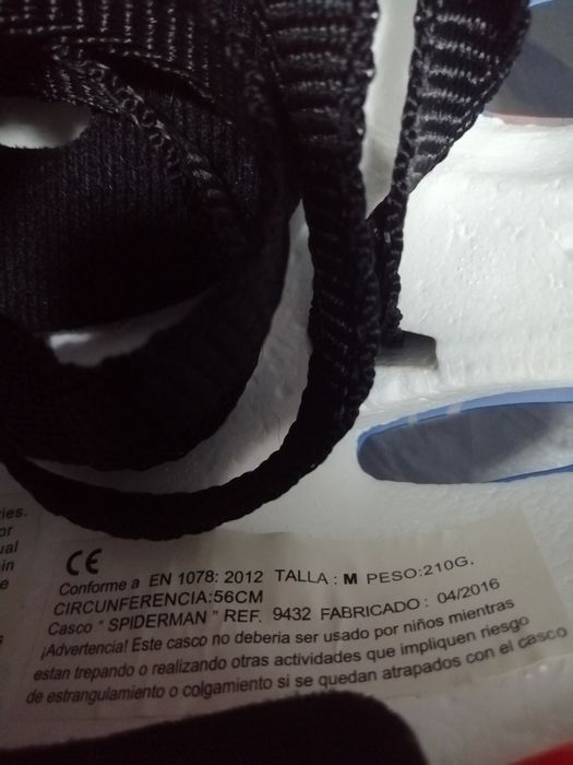 Capacete homem aranha