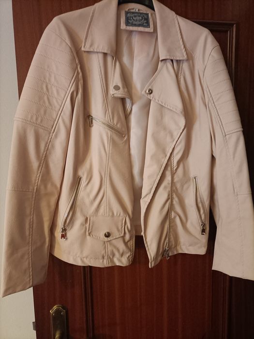 Casaco rosa clarinho