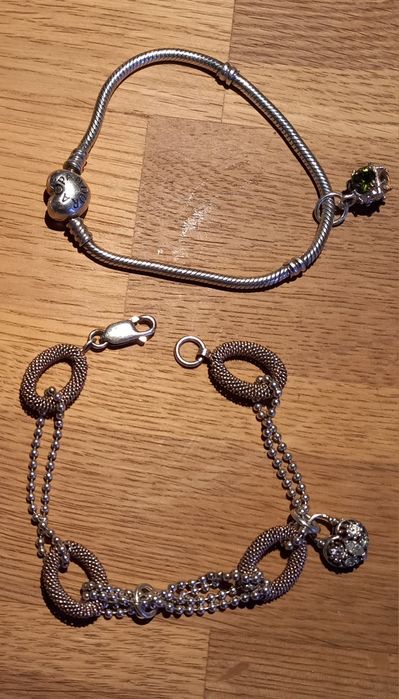 Срібні  браслети