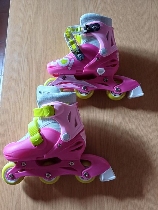 Patins em Linha ÚVEA em Linha Rosa Tam 27-30