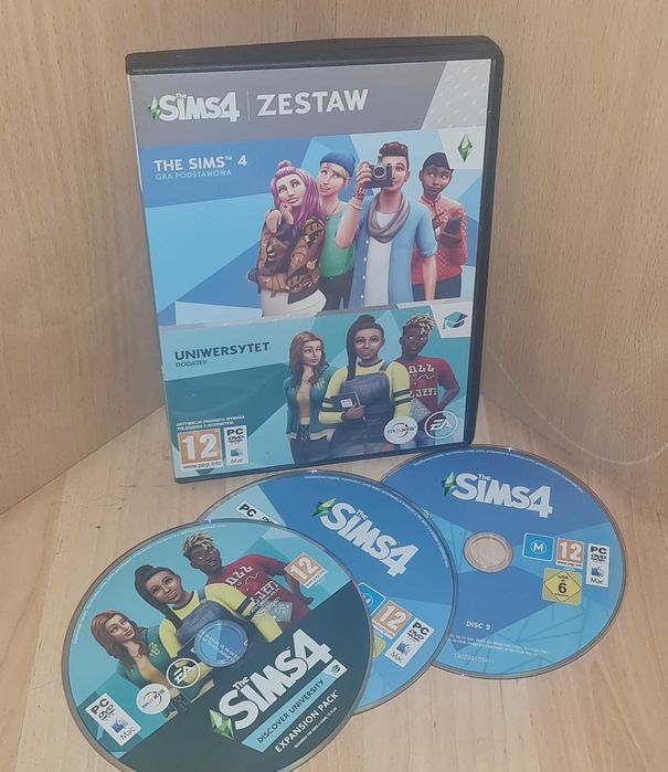 The Sims 4 + Sims Uniwersytet / pc / db / klucz zużyty /