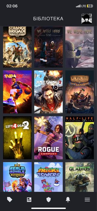 Аккаунт стим