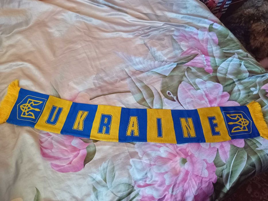 Український шарф. Шарф збірної України.
