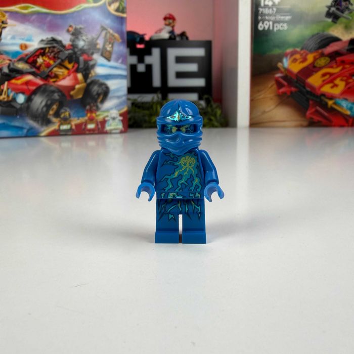 Фігурка Lego Ninja Jay NRG Ninjago njo0061 9570 Б/У оригінальна мініфігурка лего нінджяго Джей НРДЖИ лего ніндзяго фігурка ніндзя