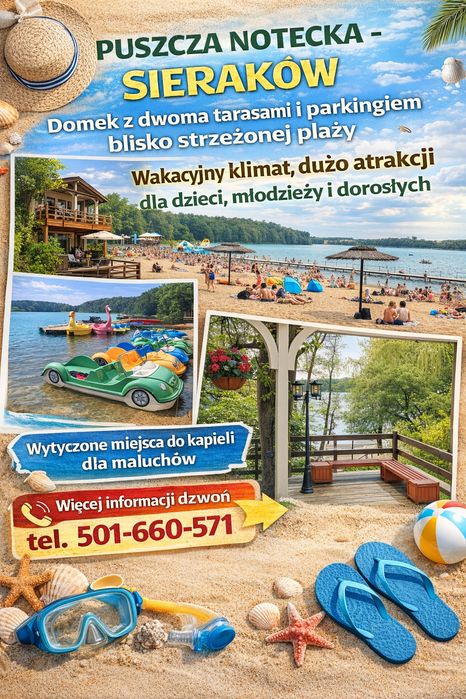 Przytulnym domku  Puszcza Notecka Domek - Sieraków