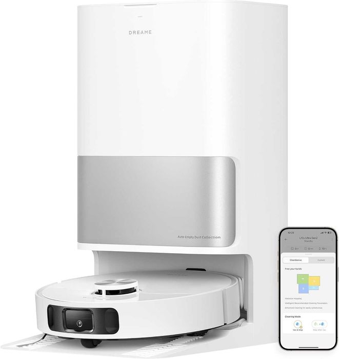 Робот-пилосос самоочисний DREAME L10s Ultra Gen 2,
