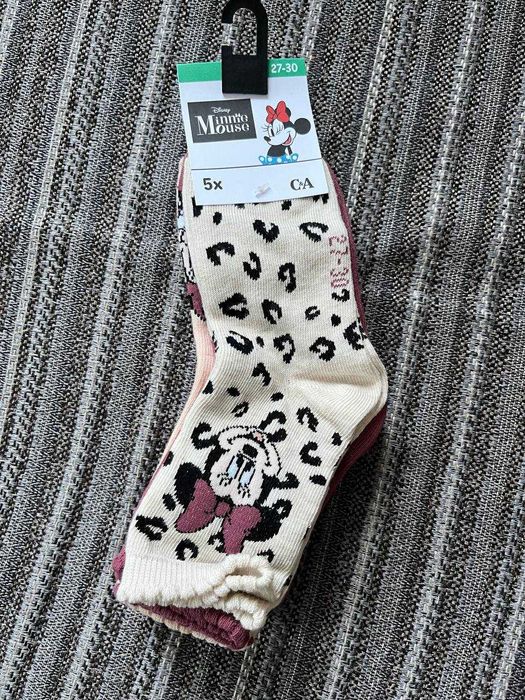 Шкарпетки Minnie Mouse 27-30р. набір шкарпеток c&a Мінні Маус
