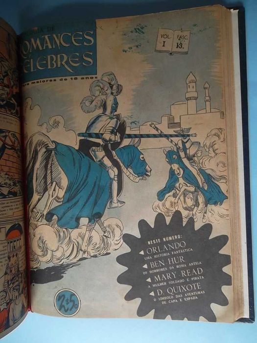 "Antologia de Romances Célebres" (1953) - Col. completa Nº 1 a 24.