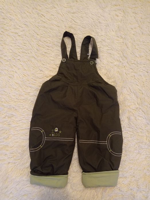 Оливковий весняний бу комбінезон для хлопчика 1-1,5 років