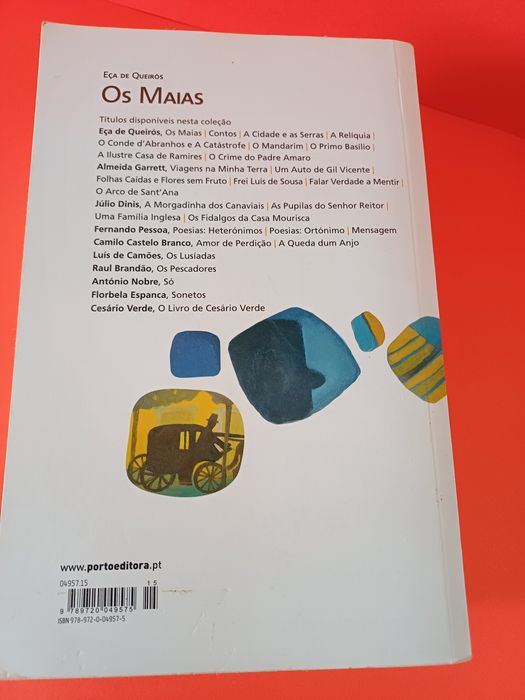 Livro os Mais 5 euros.