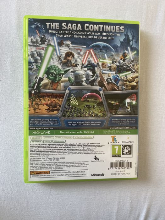 Lego star wars 3 the clone wars xbox 360