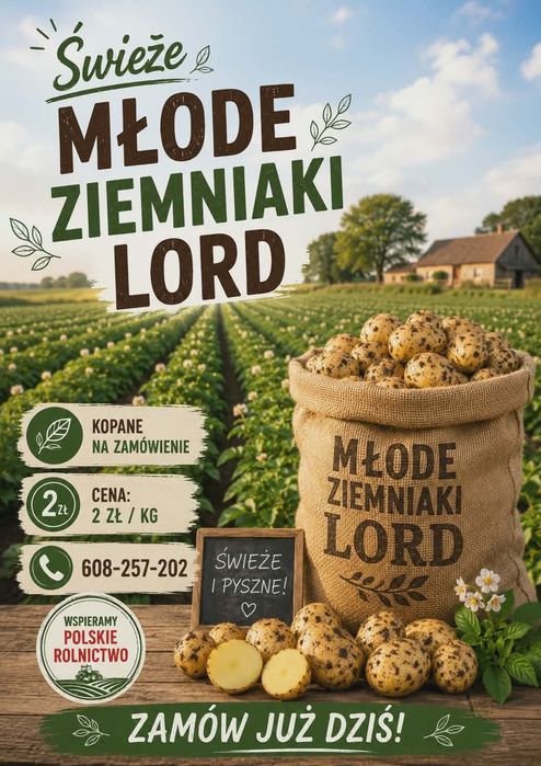 Młode ziemniaki!