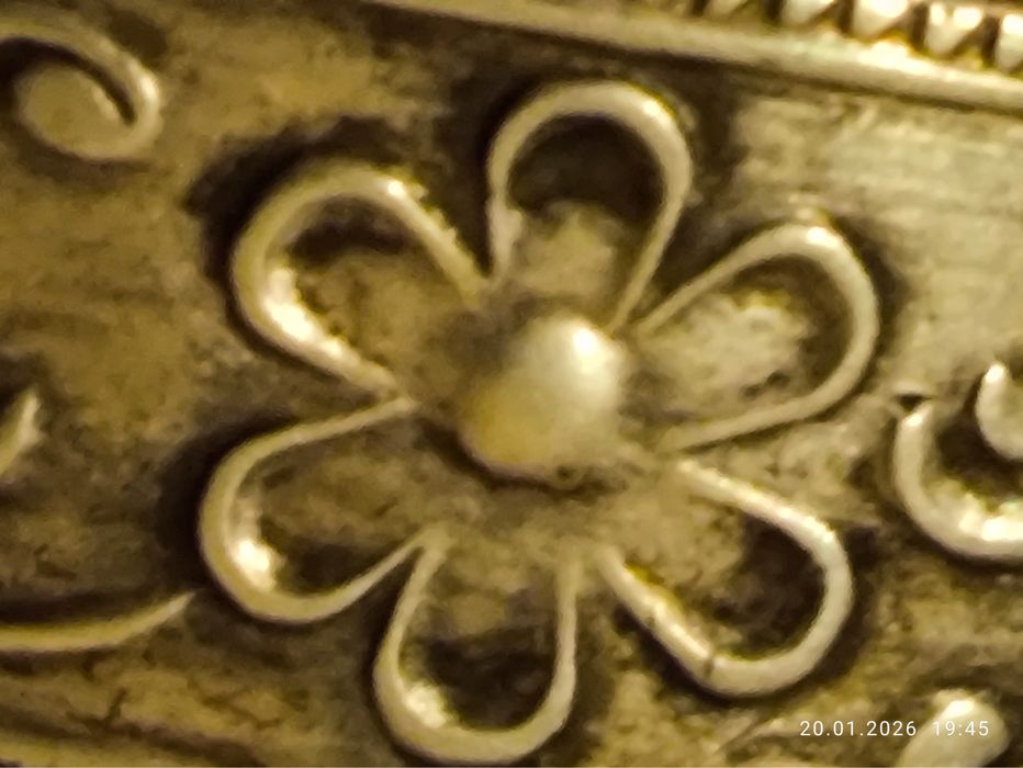 Stara stebrna bransoleta próba 800