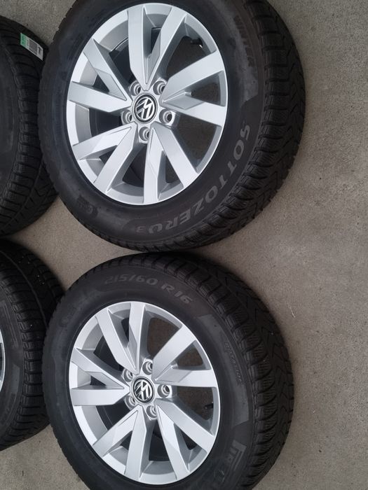 Koła Zimowe Alu 16" VW Passat B8 T-Roc 5x112 SuperStan Oryginalne