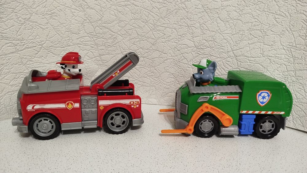 Рэкс,Крепыш,Рокки,Маршал,Эверест на машинах Щенячий патруль Оригинал