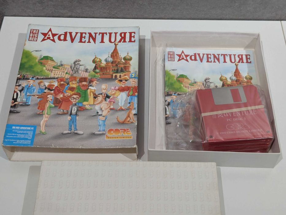 The Big Red Adventure BIG BOX gra IBM PC dyskietki 3.5" CD ENG 1995