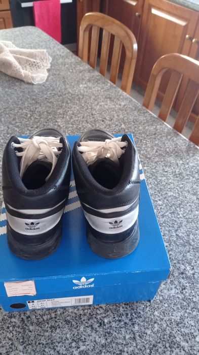 "Adidas Drop Step" pretas  tamanho 41 ⅓