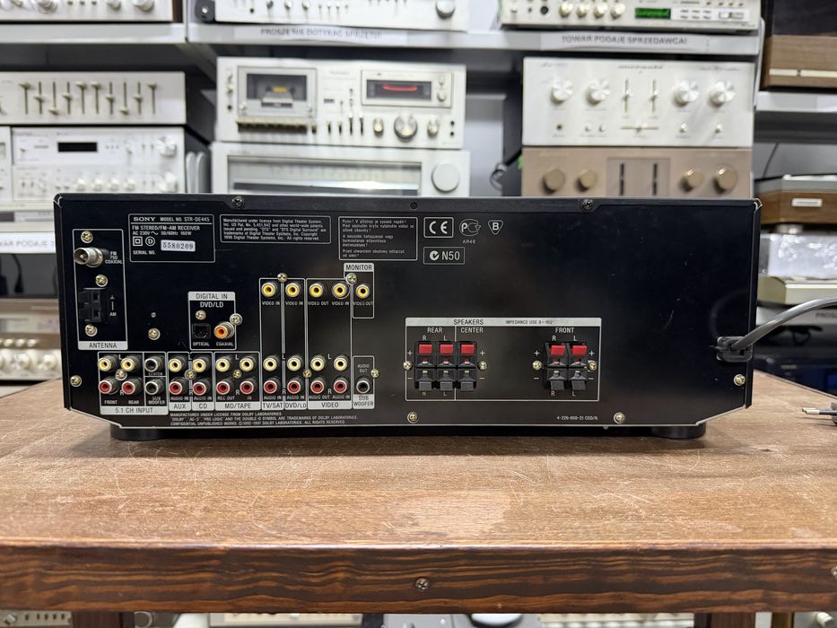 ‼️ Sony STR-DE445 – Amplituner Kina Domowego z Wejściami Cyfrowymi | Audio Room