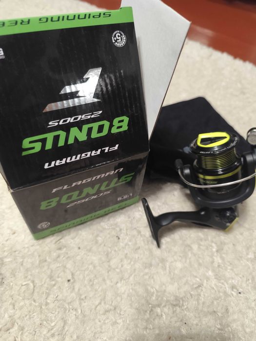 спиннинги Select Nitro 2.44м  Дайва 3м Fishing of Catch 2.1 м  катушки