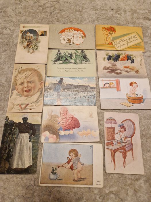 Stre pocztówki lata 20-30