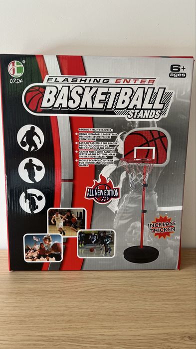 Zestaw do koszykówki Flashing Enter Basketball Stands 6+
