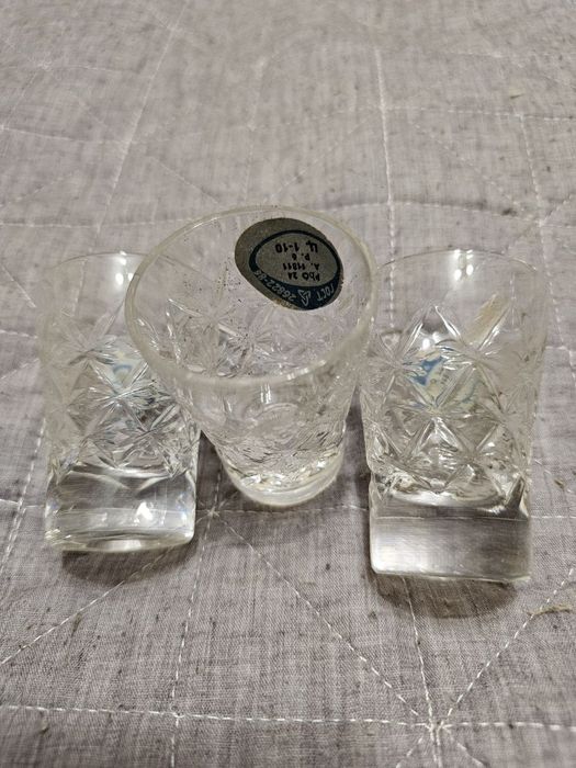 Стопки ссср нові столові хрусталь