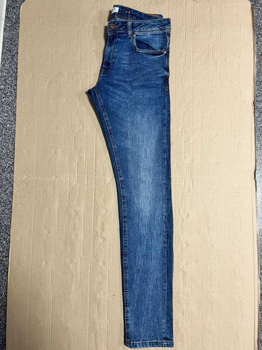 Męskie dżinsy OVS 72D Slim Fit W33, niebieskie