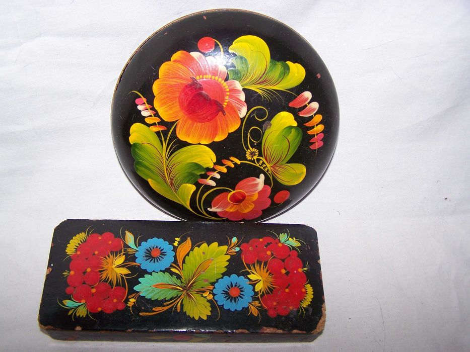 Винтажные шкатулки для украшений и разных мелочей , пр-во СССР 70-е г.